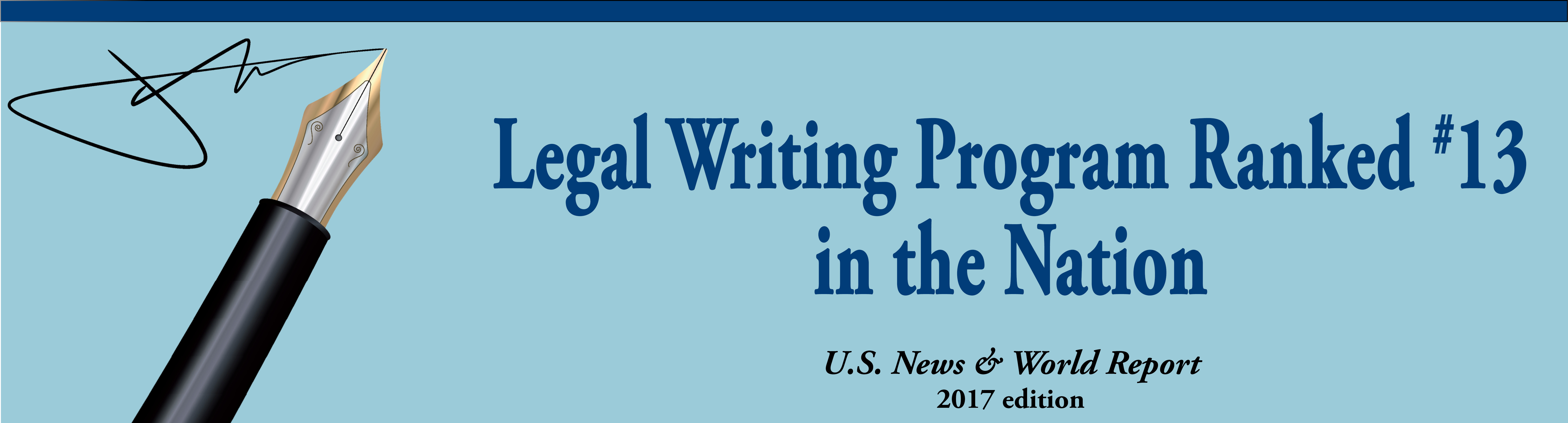 Graphic: Washburn Law Legal Writing Thirteenth in Nation